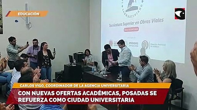 Con nuevas ofertas académicas, Posadas se refuerza como ciudad universitaria