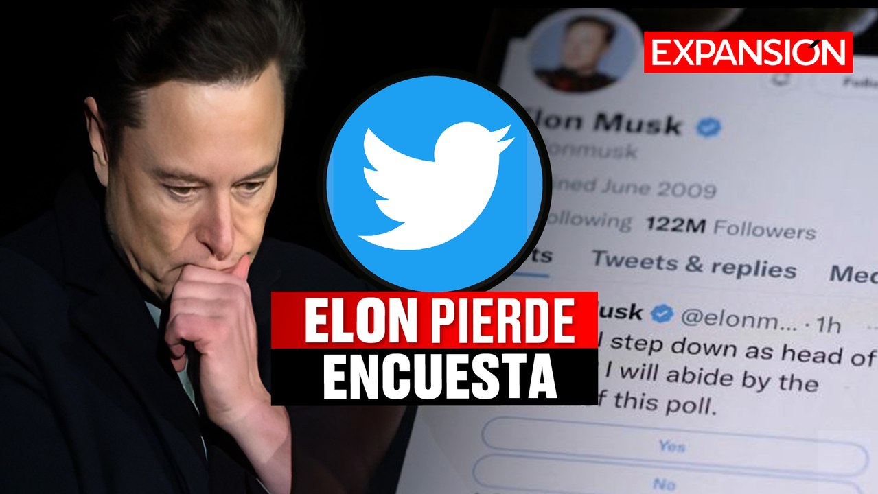 Elon Musk PIERDE ENCUESTA, ¿DEJARÁ de DIRIGIR TWITTER? | ÚLTIMAS NOTICIAS