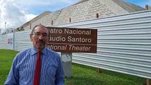Secretário de Cultura do DF comemora início de reforma do Teatro Nacional