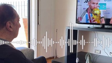 Miguel Ángel Lemme dio detalles de la foto de Carlos Bilardo mirando a Messi levantar la Copa