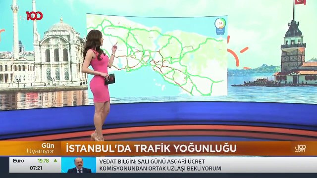 Ela Rumeysa Cebeci trafik Istanbul 19-12-2022 tv100 canli