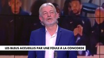 Gilles Verdez sur les Bleus accueillis par la foule : «Là il y a une sorte de partage avec les gens»