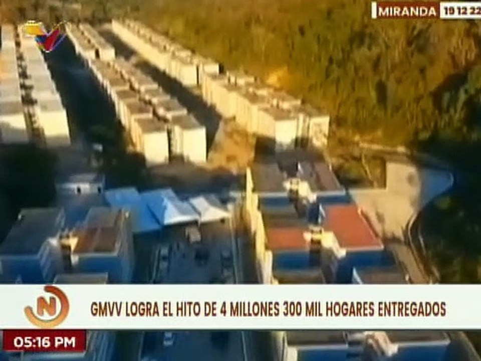GMVV logra el hito 4 millones 300 mil hogares entregados a nivel nacional