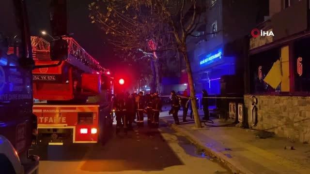 Silahlı çatışmanın çıktığı eğlence mekanında kundaklama iddiası