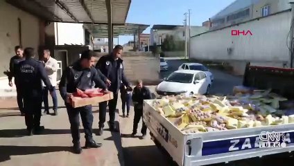Depodan 7 ton bozuk tavuk eti çıktı