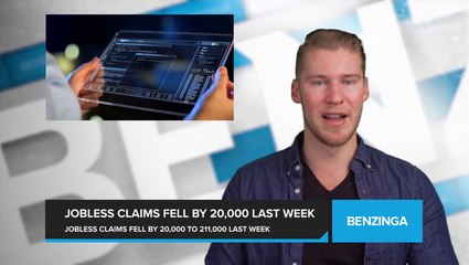 Jobless Claims Fell By 20,000 Last Week