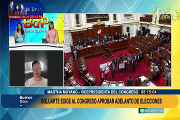 Moyano: "Muchos dicen que ir a comicios con las mismas autoridades electorales no es correcto"