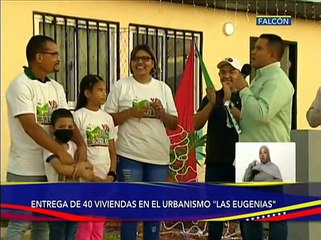 Falcón | Gob. Víctor Clark entrega 40 viviendas bifamiliares en el urbanismo Las Eugenias