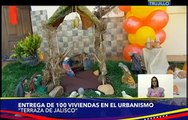 Gob. Gerardo Márquez entrega 100 viviendas unifamiliares en el urbanismo Terraza de Jalisco
