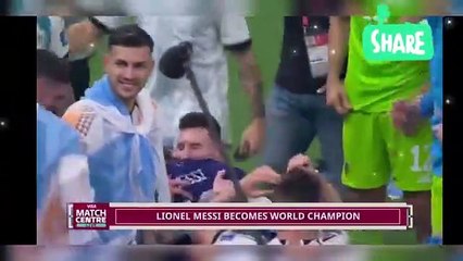 Messi's Happiest Moment after Argentina vs France FIFA WORLD CUP 2022 QATAR Final    아르헨티나 vs 프랑스 FIFA WORLD CUP 2022 QATAR Final 이후 메시의 가장 행복한 순간