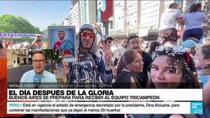 Informe desde Buenos Aires: argentinos se preparan para recibir a su selección