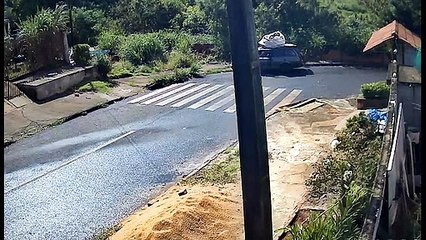 Câmera flagra descarte irregular de lixo em Cascavel