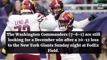 Washington Falls To Giants, Drops In NFC East