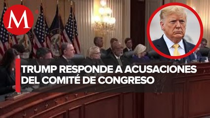 Trump acusa a Comité de Congreso de EU de intentar bloquear su candidatura presidencial