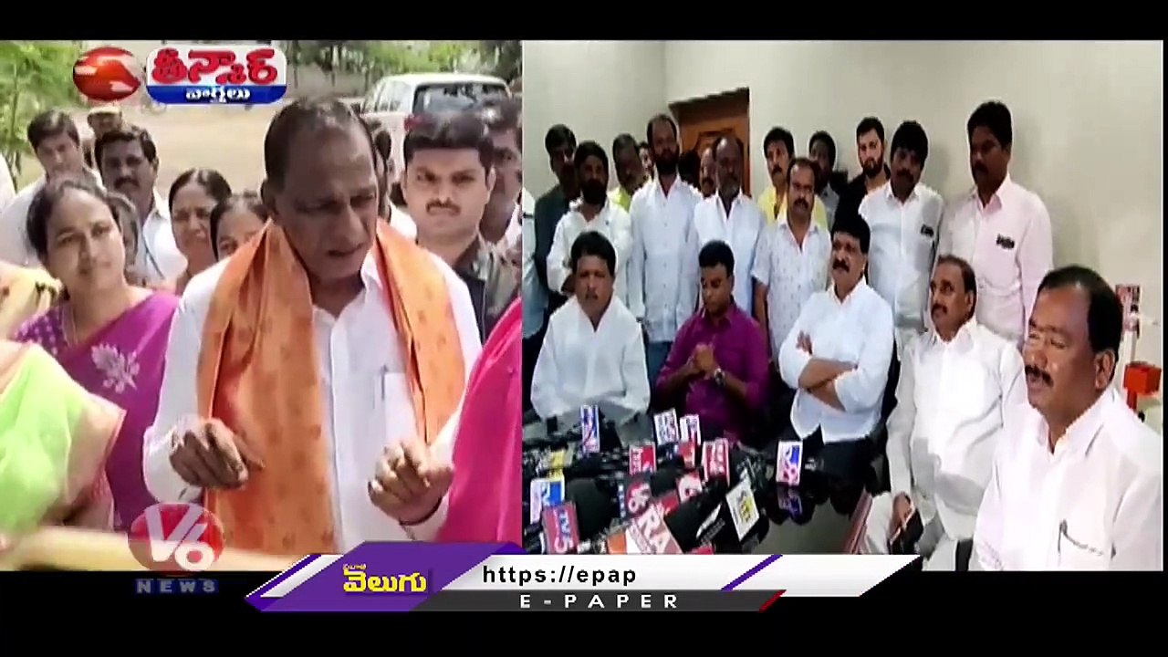 TRS MLAs Targets Minister Malla Reddy Over Nominated Posts  _ V6 Teenmaar