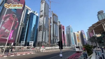 Así luce Qatar un día después de acabado el mundial - Qatarsis Futbolera