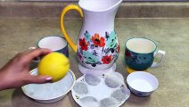 Refreshing Lemon Iced Tea - How to make green tea - Iced tea