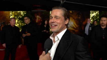 Brad Pitt Babylon World Premiere interview