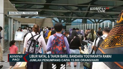 Jelang Libur Nataru, Penumpang di Bandara YIA Capai 11.000 Orang per Harinya