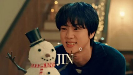 방탄소년단 진, 강추위 녹이는 러블리 미소~♡