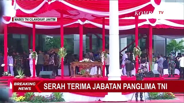 Hari ini, Sertijab Panglima TNI dari Andika ke Yudo Dilaksanakan di Markas Besar TNI Cijantung