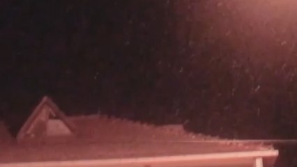 Silivri'de kar yağışı