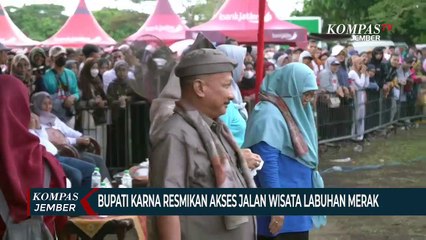 Bupati Situbondo Resmikan Akses Jalan Wisata Labuhan Merak