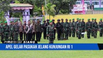 Jelang Kunjungan RI 1 Di Bendungan Beringin Sila Utan, TNI-POLRI Laksanakan Apel Gelar Pasukan