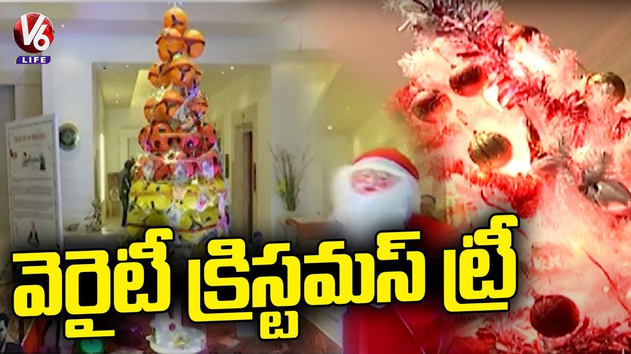 Christmas Tree Decoration In Malls Attracts Public _ Christmas Celebration 2022 _ V6 Life