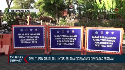 Beberapa Ruas Jalan Akan Ditutup Selama Denpasar Festival