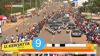 Top 10 Most Heavily Protected African Presidents