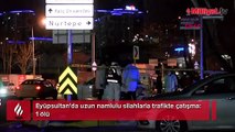 Eyüpsultan'da uzun namlulu silahlarla trafikte çatışma