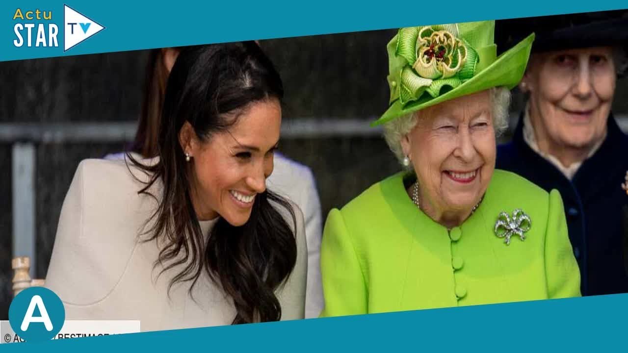 Meghan Markle « reconnaissante » : ce moment d'intimité partagé avec Elizabeth II