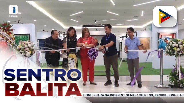 Kwadrado local artists ng Butuan City, nagdaos ng art exhibit sa isang mall