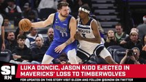 Luka Dončić, Jason Kidd Ejected in Mavericks Loss to Timberwolves
