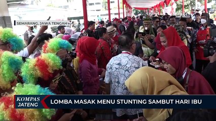 Sambut Hari Ibu, Pemerintah Kota Semarang Menggelar Lomba Masak Menu Stunting