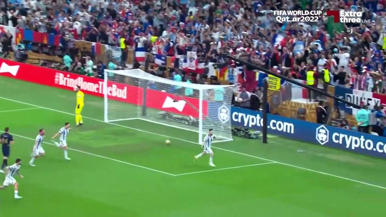 الشوط الاول مباراة الارجنتين وفرنسا نهائي كأس ا...