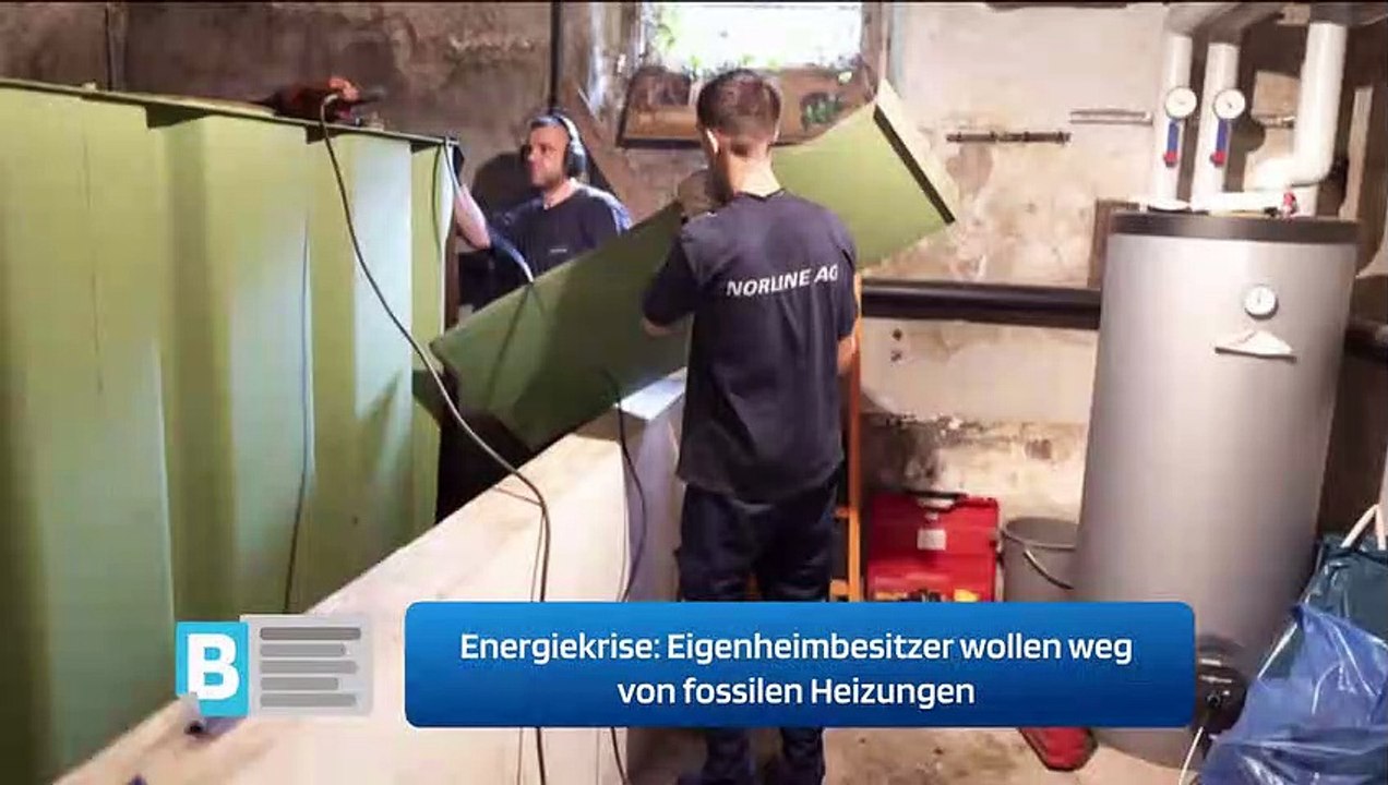 Eigenheimbesitzer wollen weg von fossilen Heizungen
