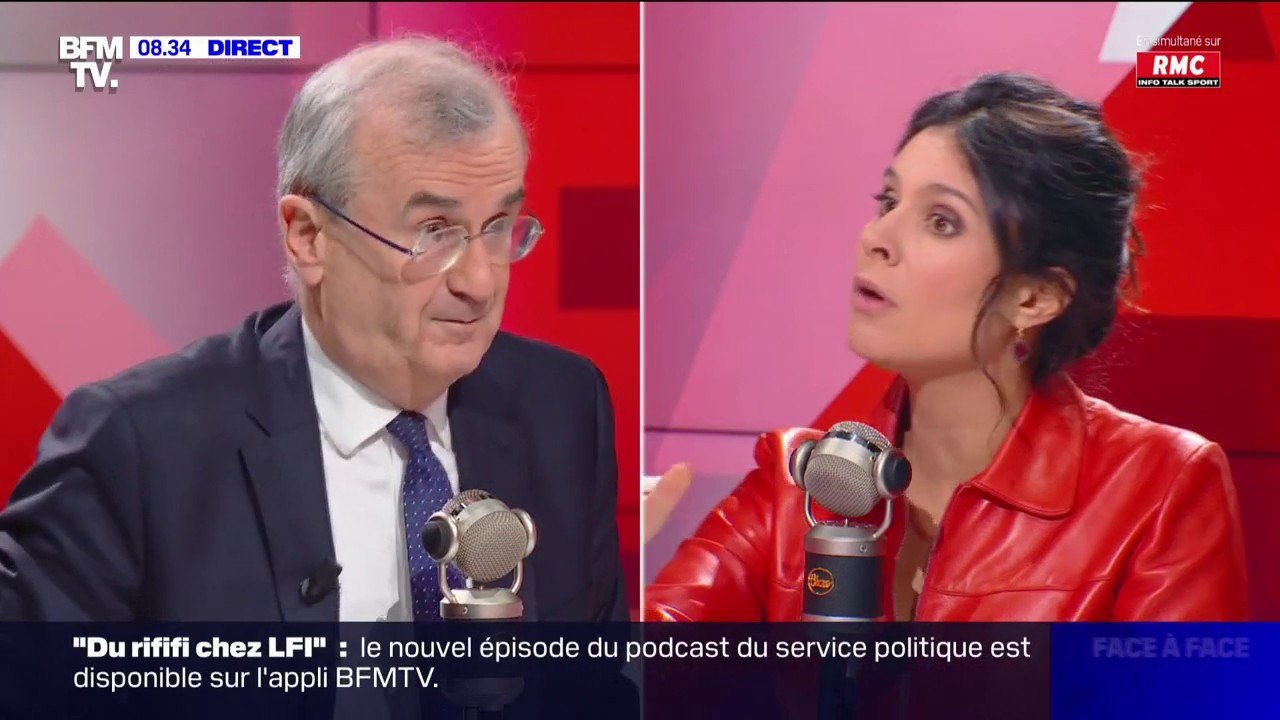 "La France devrait probablement échapper à la récession", selon François Villeroy de Galhau, gouverneur de la Banque de France
