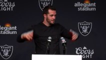 Raiders' Derek Carr Entire Comments Post Win Over Patriots