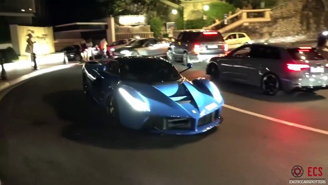 Supercars in Monaco 2022 - VOL. 31 -LaFerrari- Gold Huracan STO- Capristo SV- 2x Monza SP2- 2x 918-