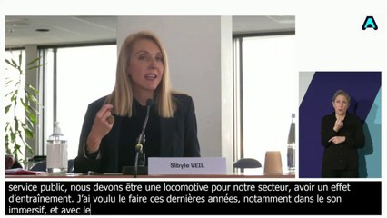 Nomination à la présidence de Radio France : audition de Sibyle Veil