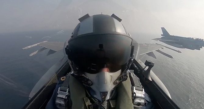 Ege’de Yunan jetlerinden taciz: Karşılık verildi