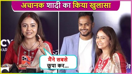 Devoleena Bhattacharjee First Public Appearance After Marriage Husband Shanawaz Gets Shy