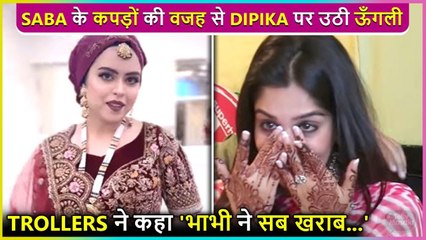 Dipika Ne Sab Kharab...Saba Ibrahim Gets Compliments For Her Latest Bridal Look