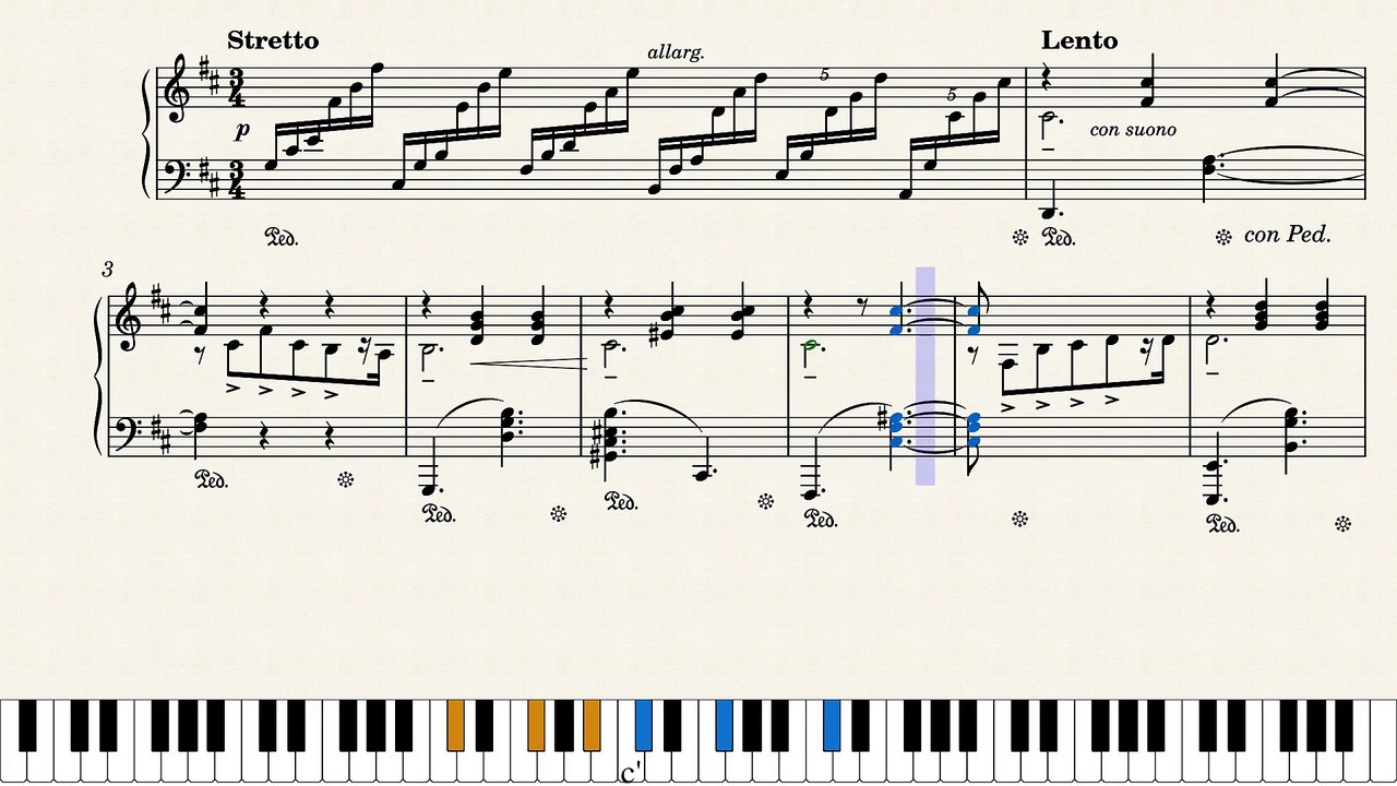 The Sapin – Jean Sibelius Op. 75 no. 5 (sheet music)
