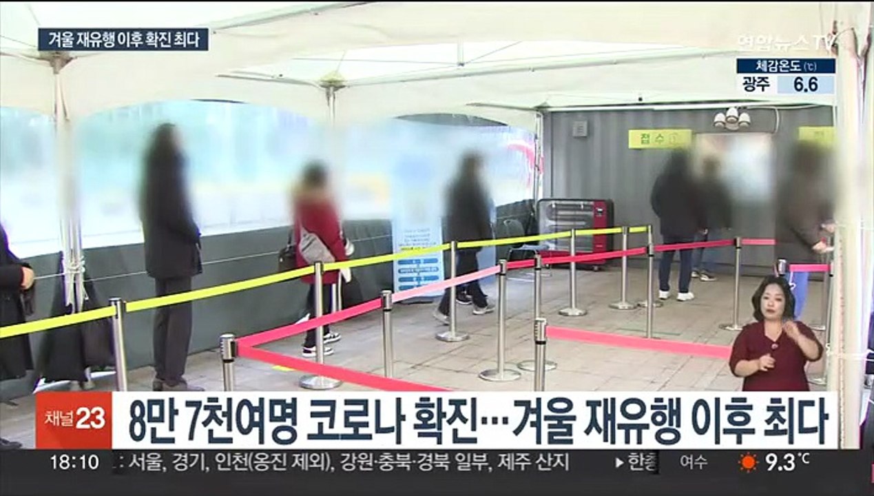 겨울 재유행 이후 최다 확진…위중증 환자도 증가일로