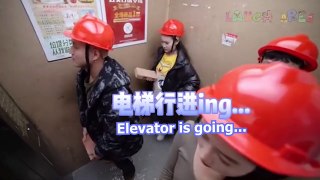 (Eng Sub) Funny Asian Elevator Pranks On Stranger