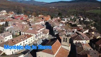 Montejo de la Sierra a Vista de Pájaro. Turismo de Montejo de la Sierra