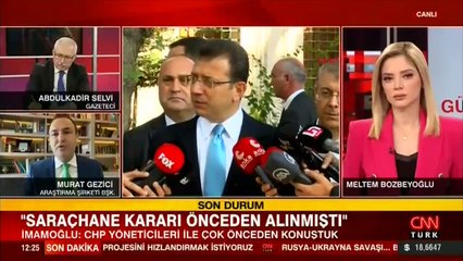 İmamoğlu'ndan Kılıçdaroğlu'na cevap: "Saraçhane kararı önceden alınmıştı"